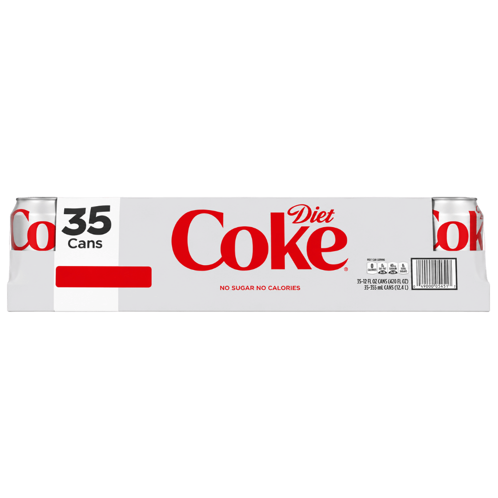 Diet Coke 12 fl oz 35-count buy online USA - 1